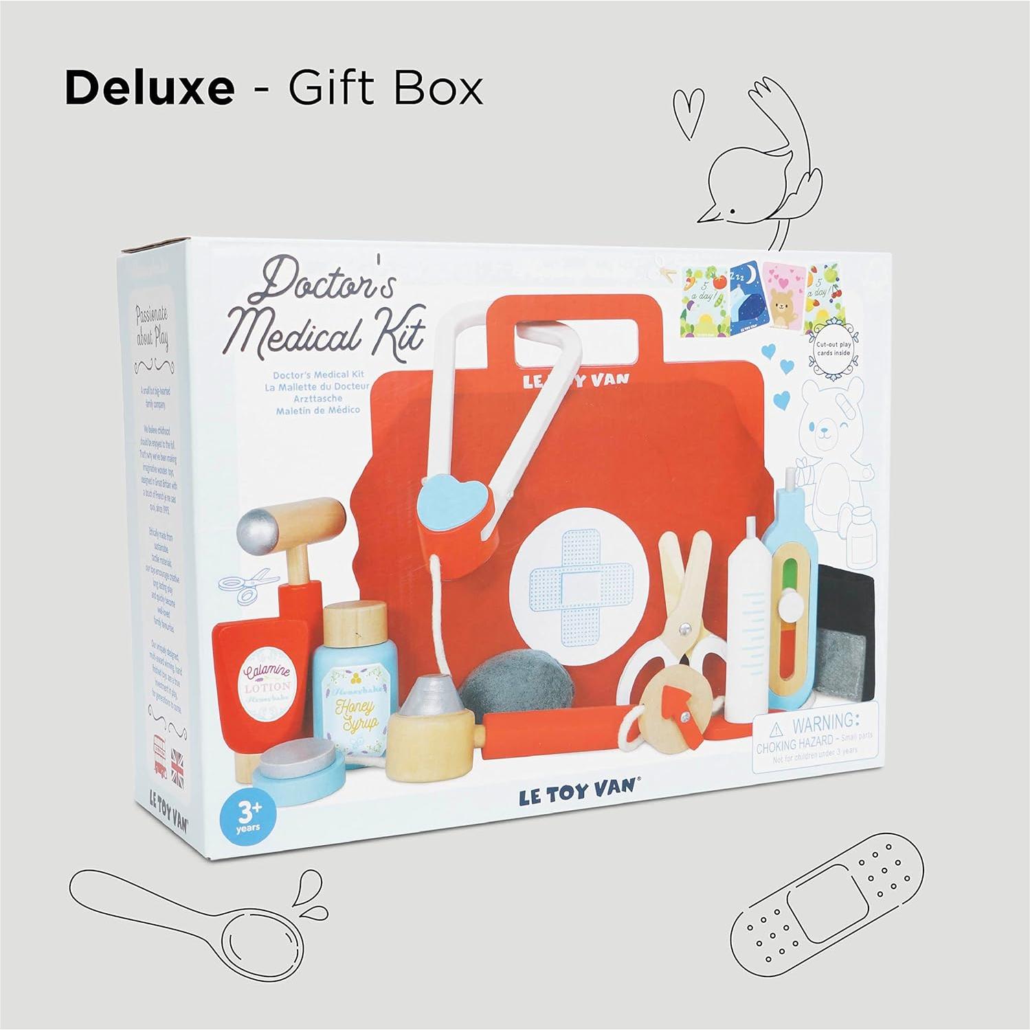 Juego de Rol Médico Le Toy Van Honeybake 22x14cm para Niños