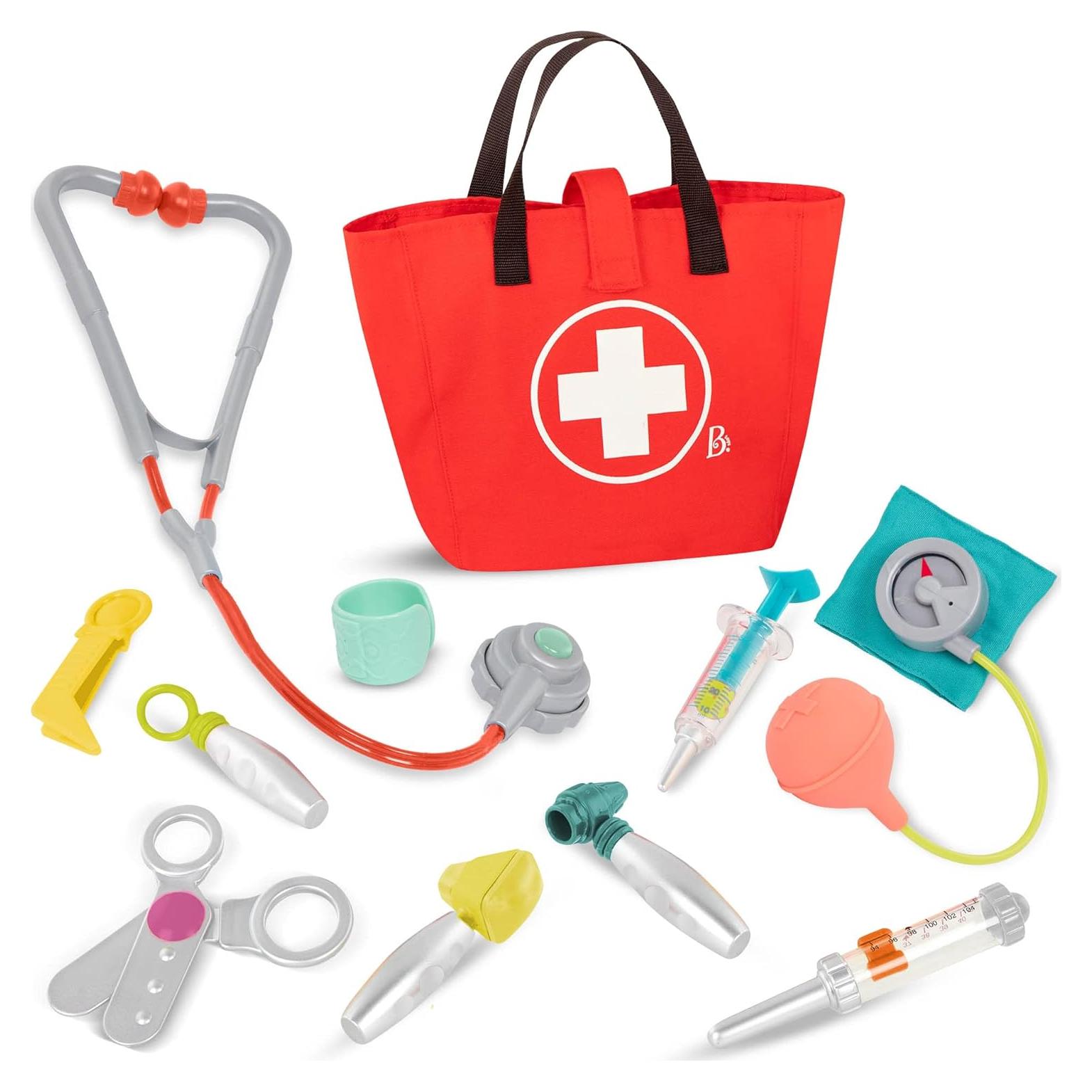 Kit de Doctor B. toys con Bolsa Médica y Accesorios - 18+ meses