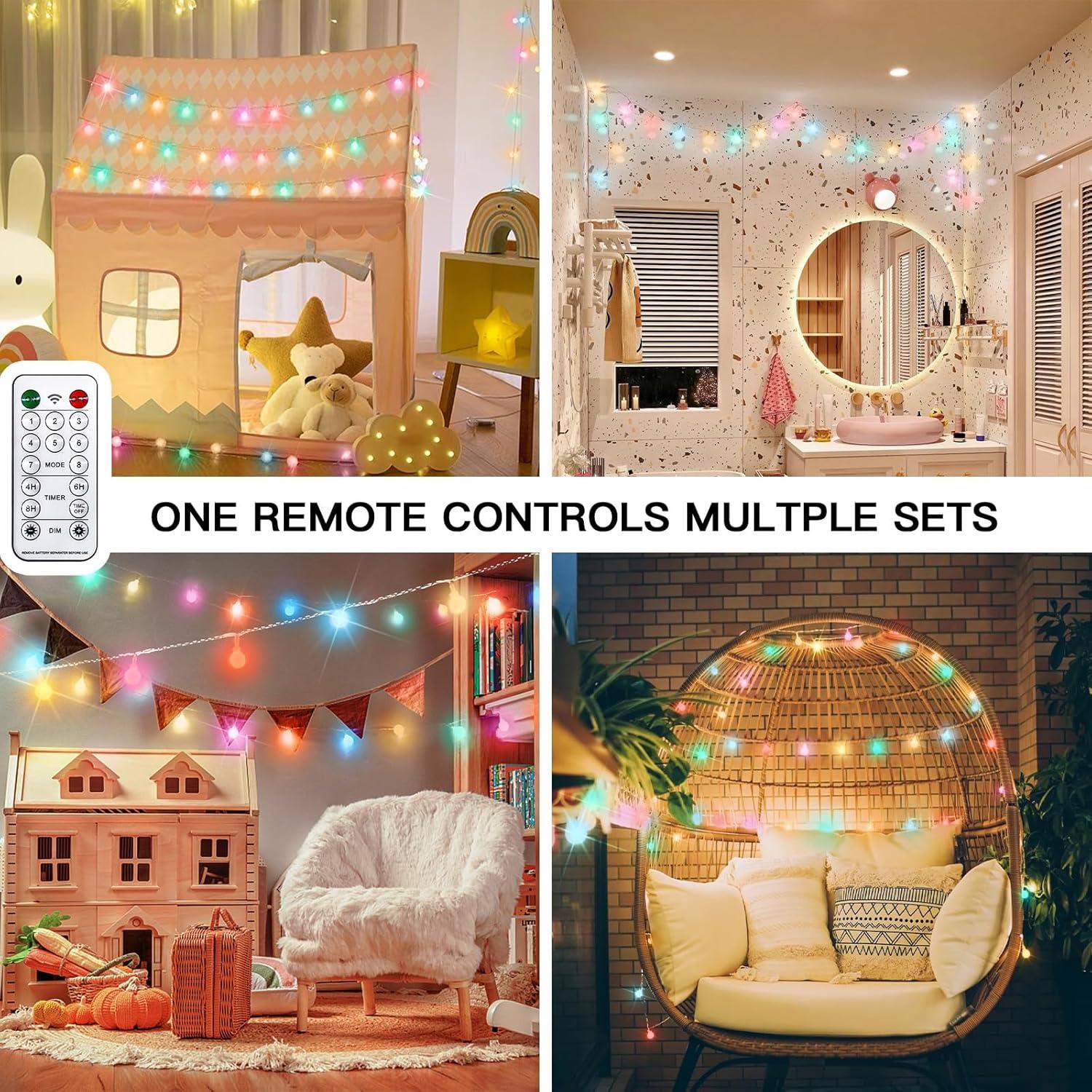 Luces de Cuerda Suddus 10m 100 LED USB con Temporizador