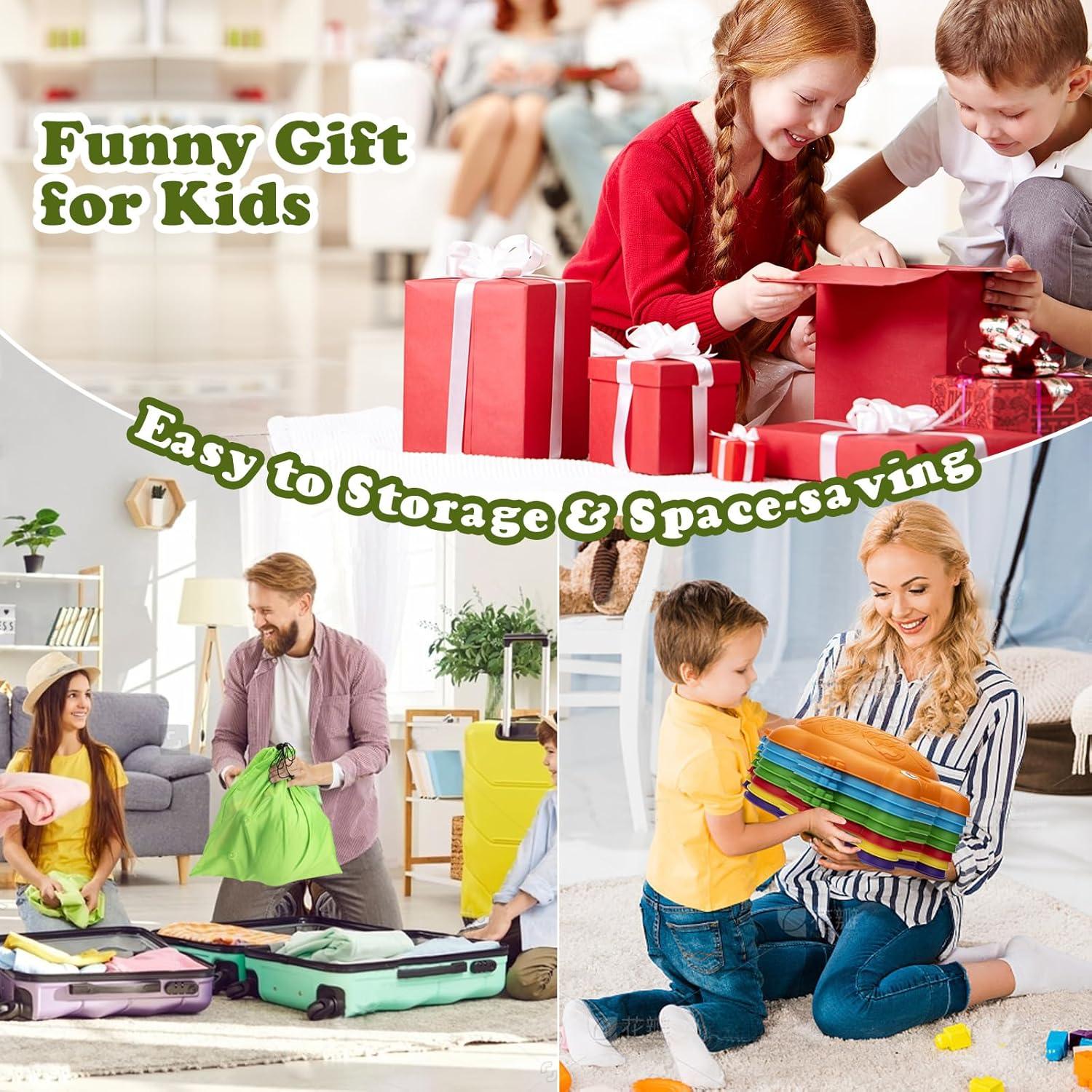 Piedras de Equilibrio VROGTIK 8 Piezas para Niños 3-8 Años