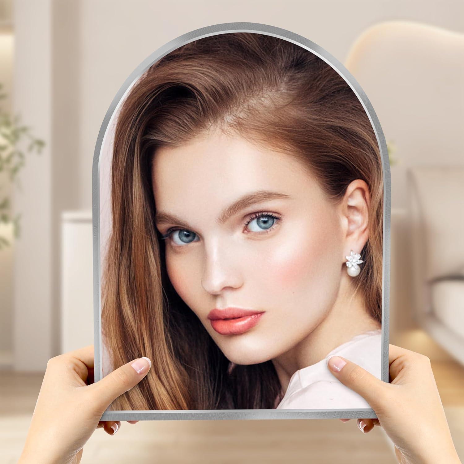 Espejo Arco Plateado MYlovelylands 33x25.4 cm Decorativo