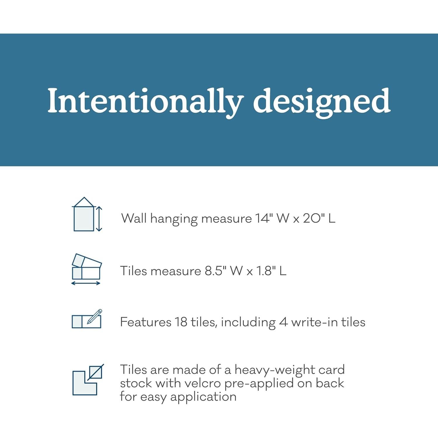 Programa Visual Slumberkins 18 Piezas para Rutinas Niños