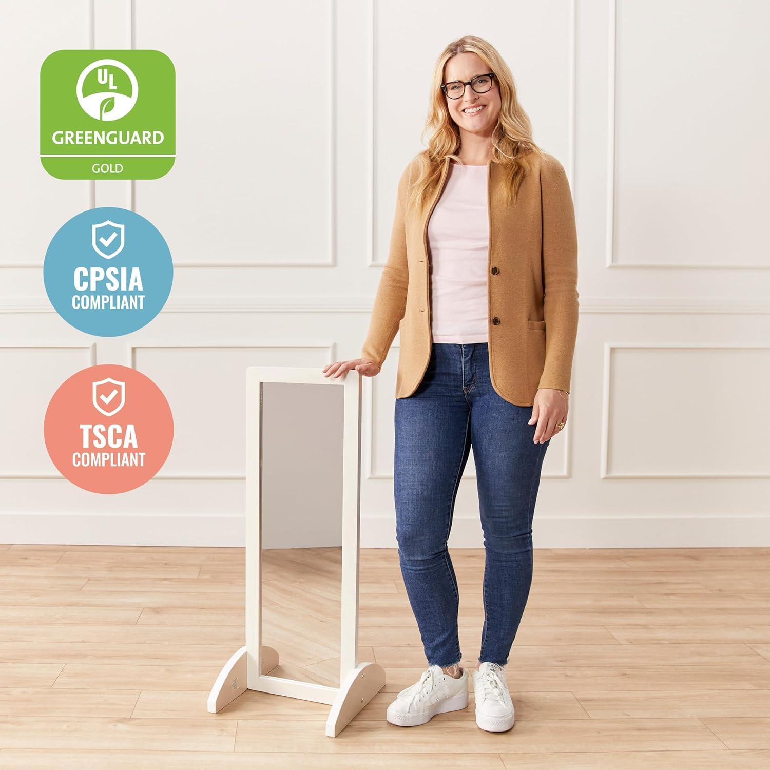 Espejo Bi-Direccional ECR4Kids para Niños - Lavado Blanco