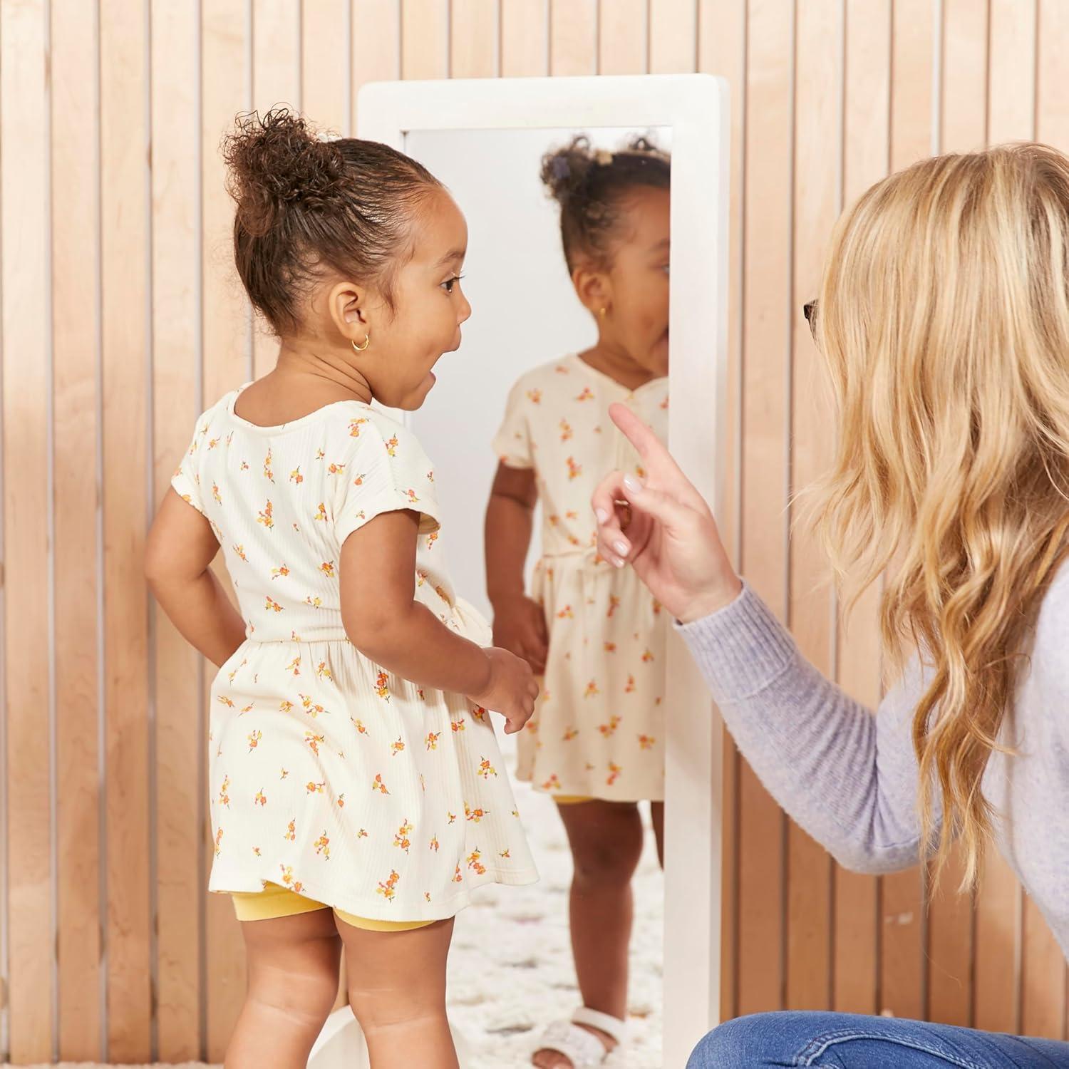 Espejo Bi-Direccional ECR4Kids para Niños - Lavado Blanco