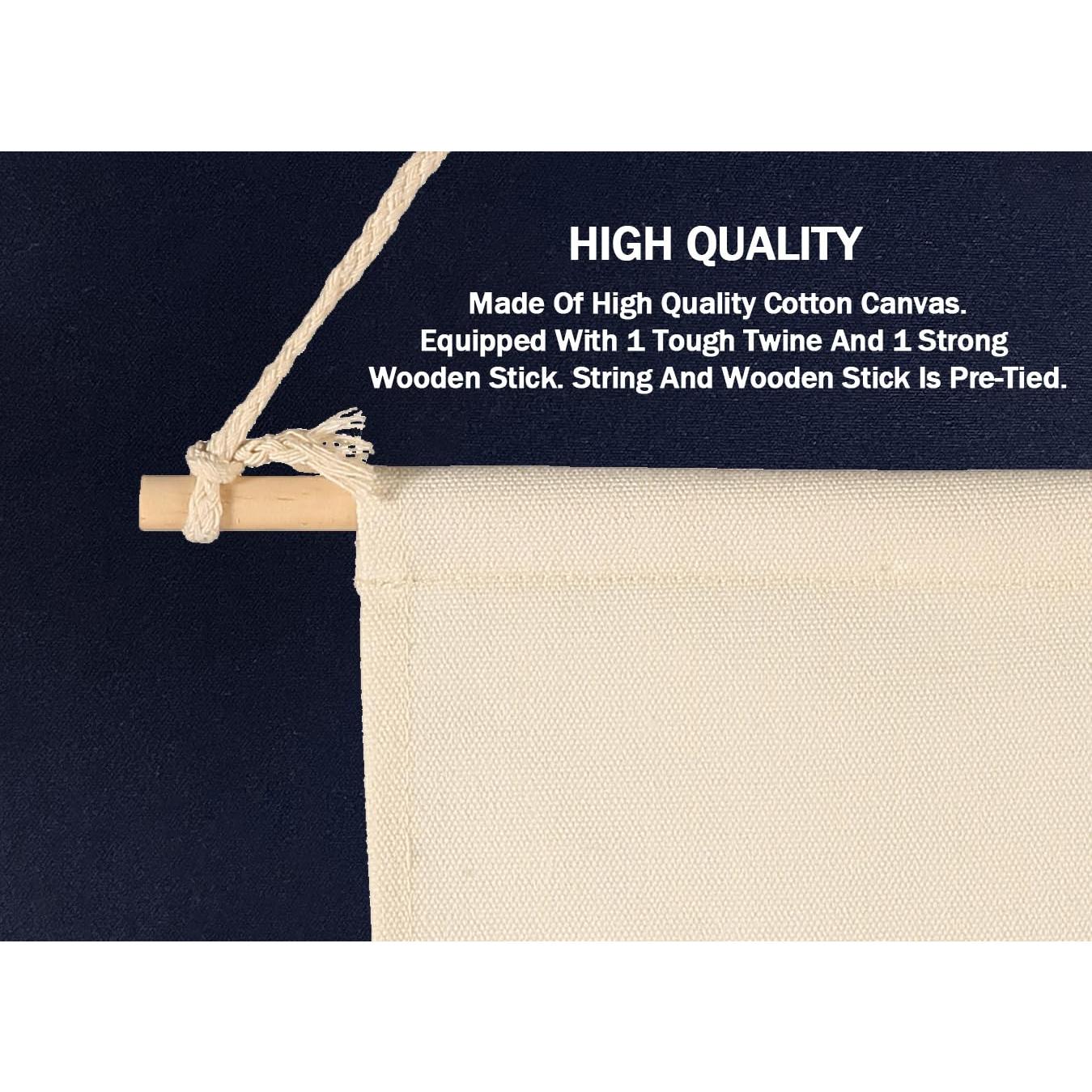 Bandera Colgante Fases de la Luna Montessori Beige 39.6x27.9cm