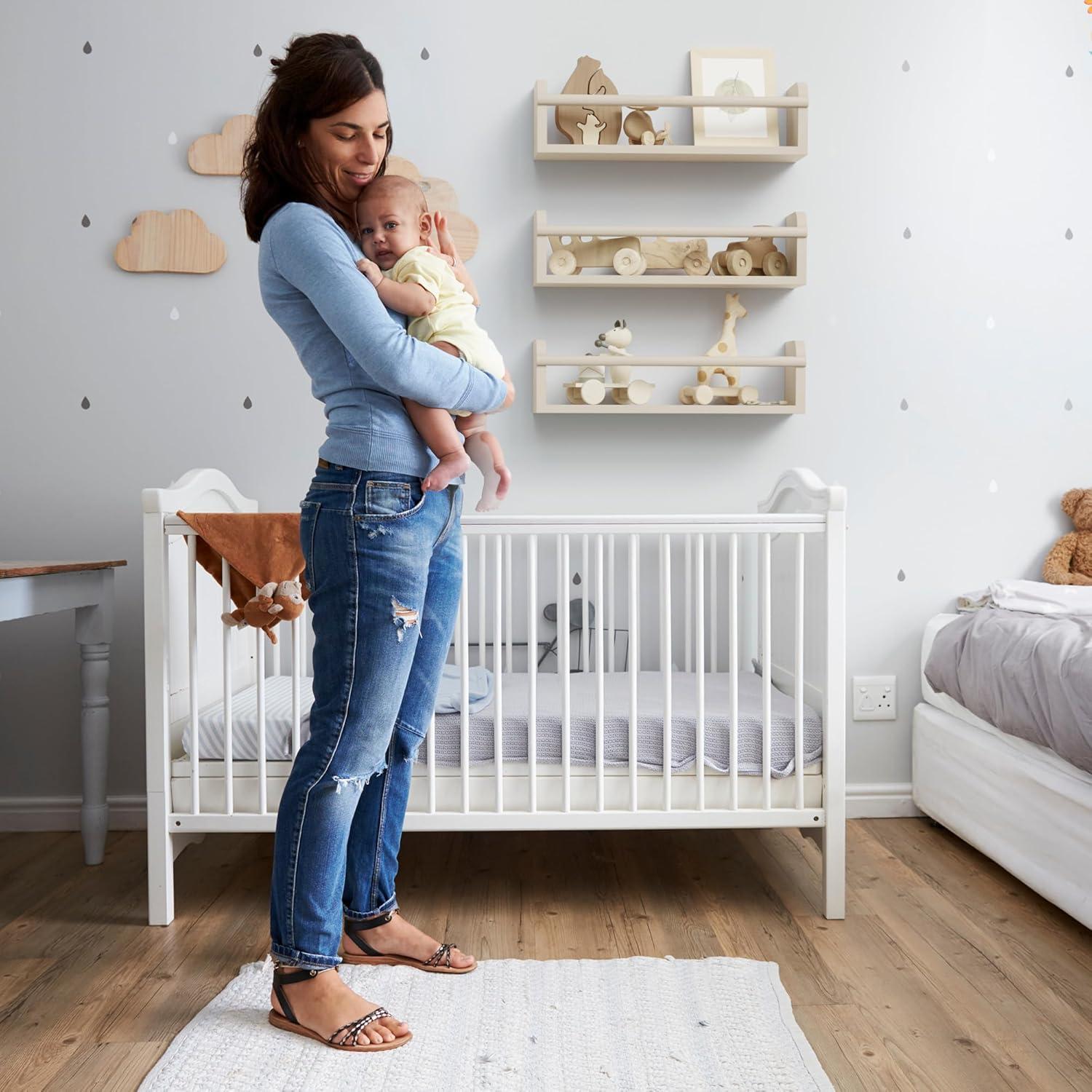 Estantes Flotantes Beige ZICOTO - Juego de 3 para Guardería