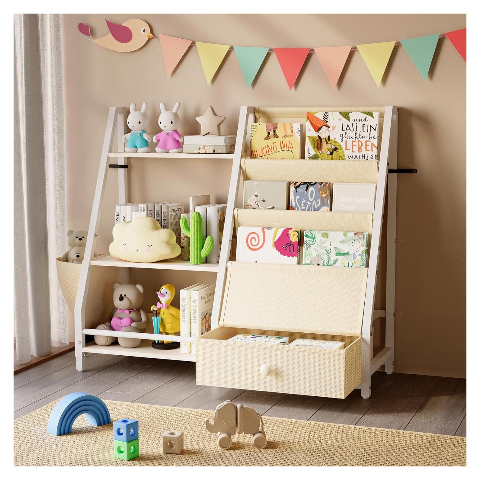 Estantería Organizador de Juguetes y Libros Yiabivo KB01