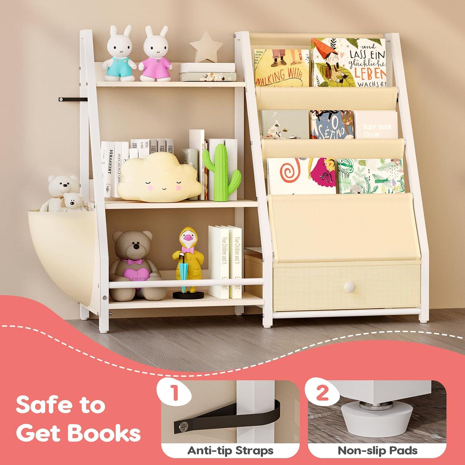 Estantería Organizador de Juguetes y Libros Yiabivo KB01