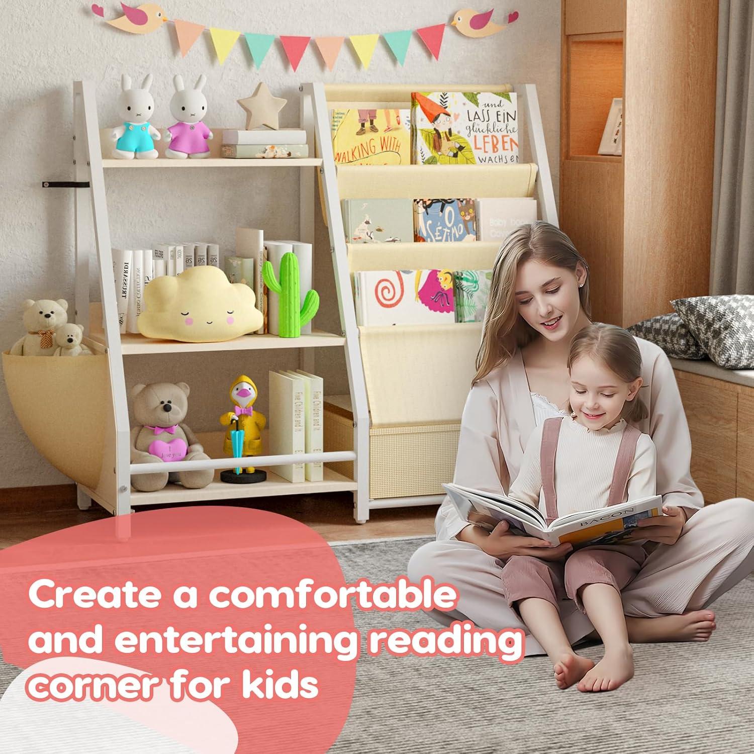 Estantería Organizador de Juguetes y Libros Yiabivo KB01