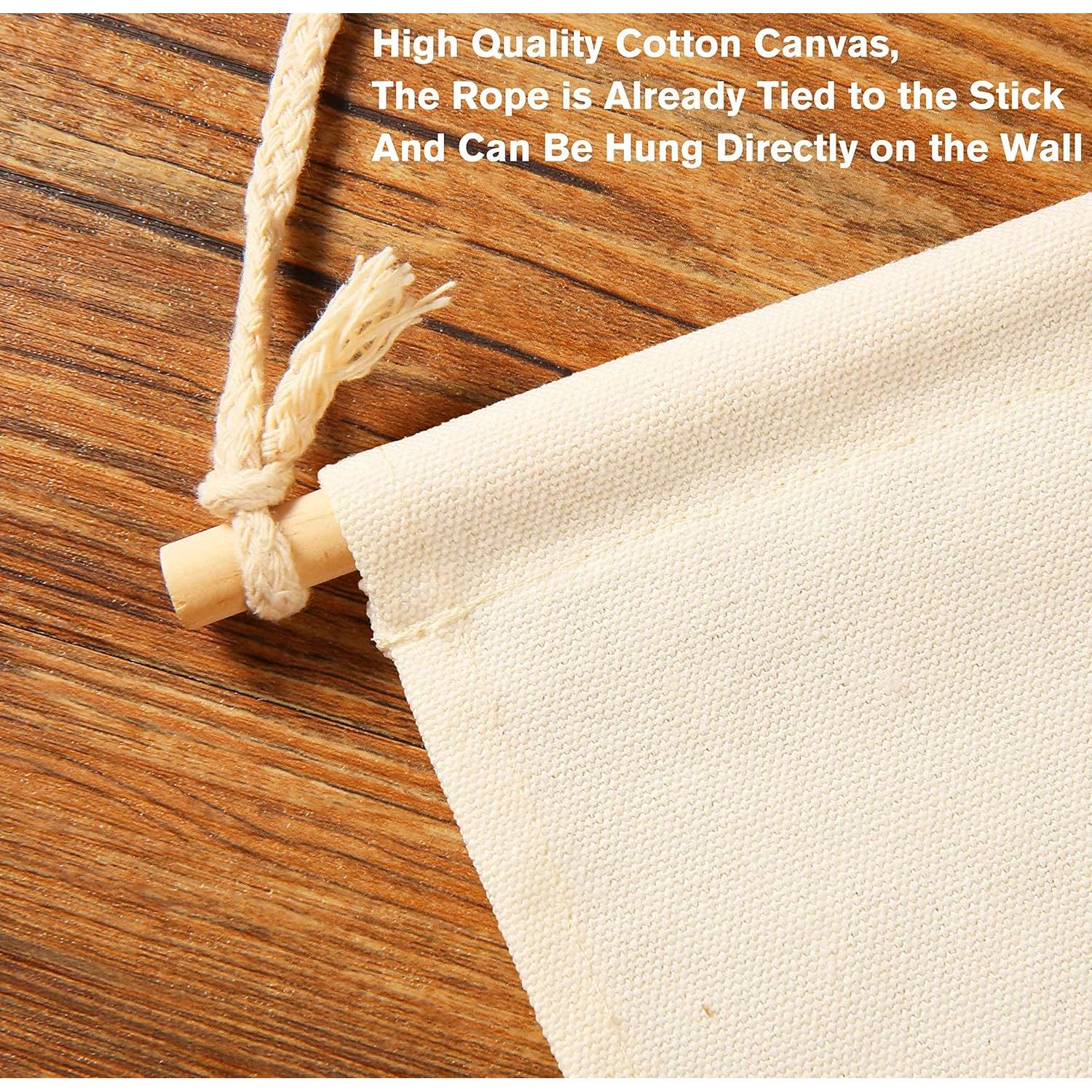 Póster de Lienzo Colgante Estás Bien Sentir 39x28 cm Beige