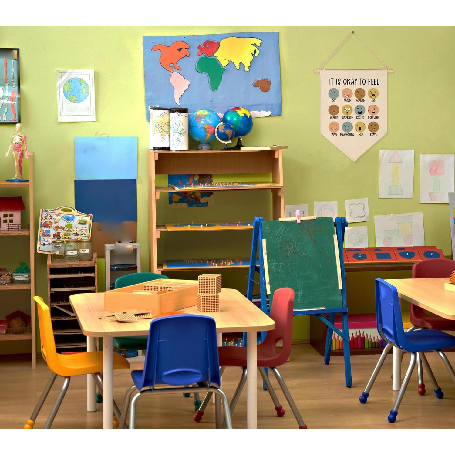 Póster de Lienzo Colgante Estás Bien Sentir 39x28 cm Beige