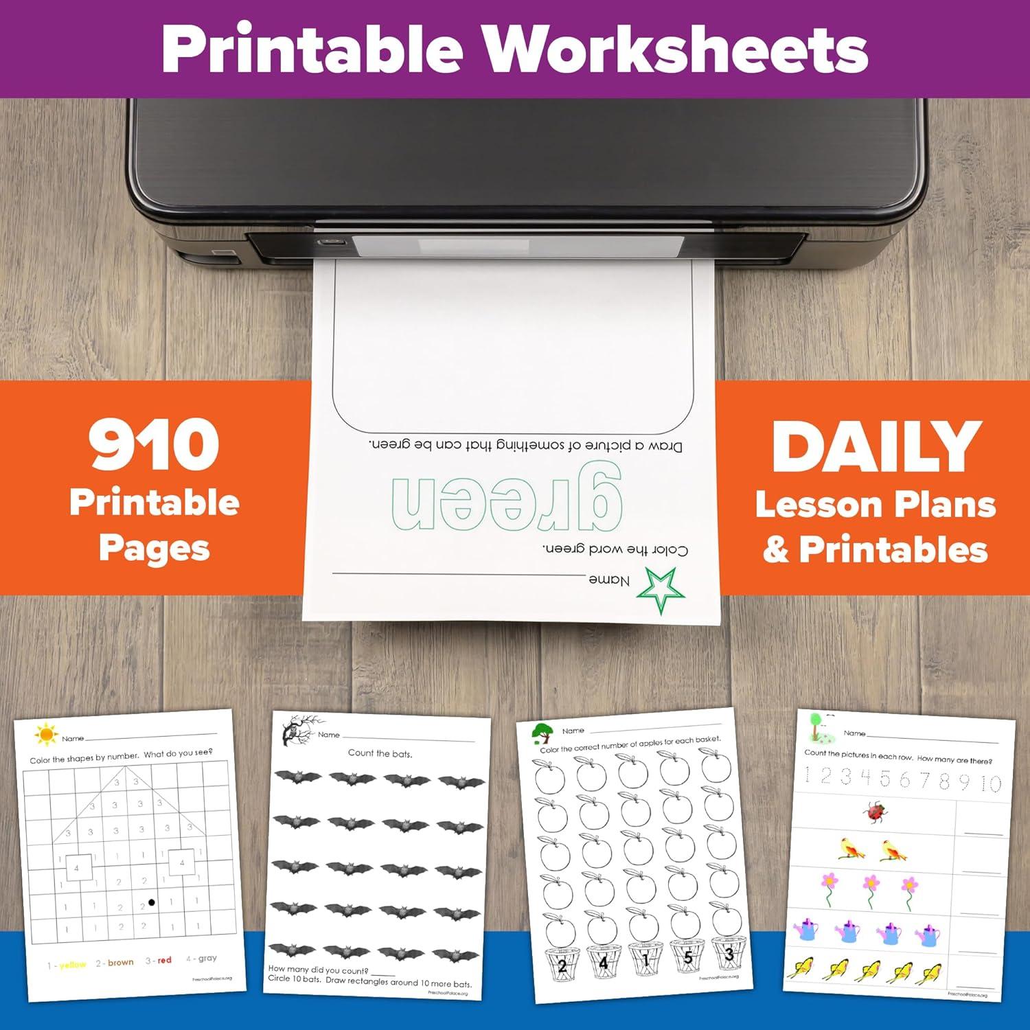 Kit Currículo Preescolar Palacio de Preescolar - CD Imprimible 900 Páginas