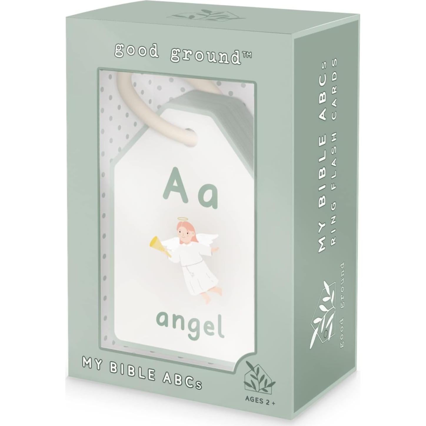 Tarjetas de Flash ABC Good Ground para Preescolar - 26 Piezas