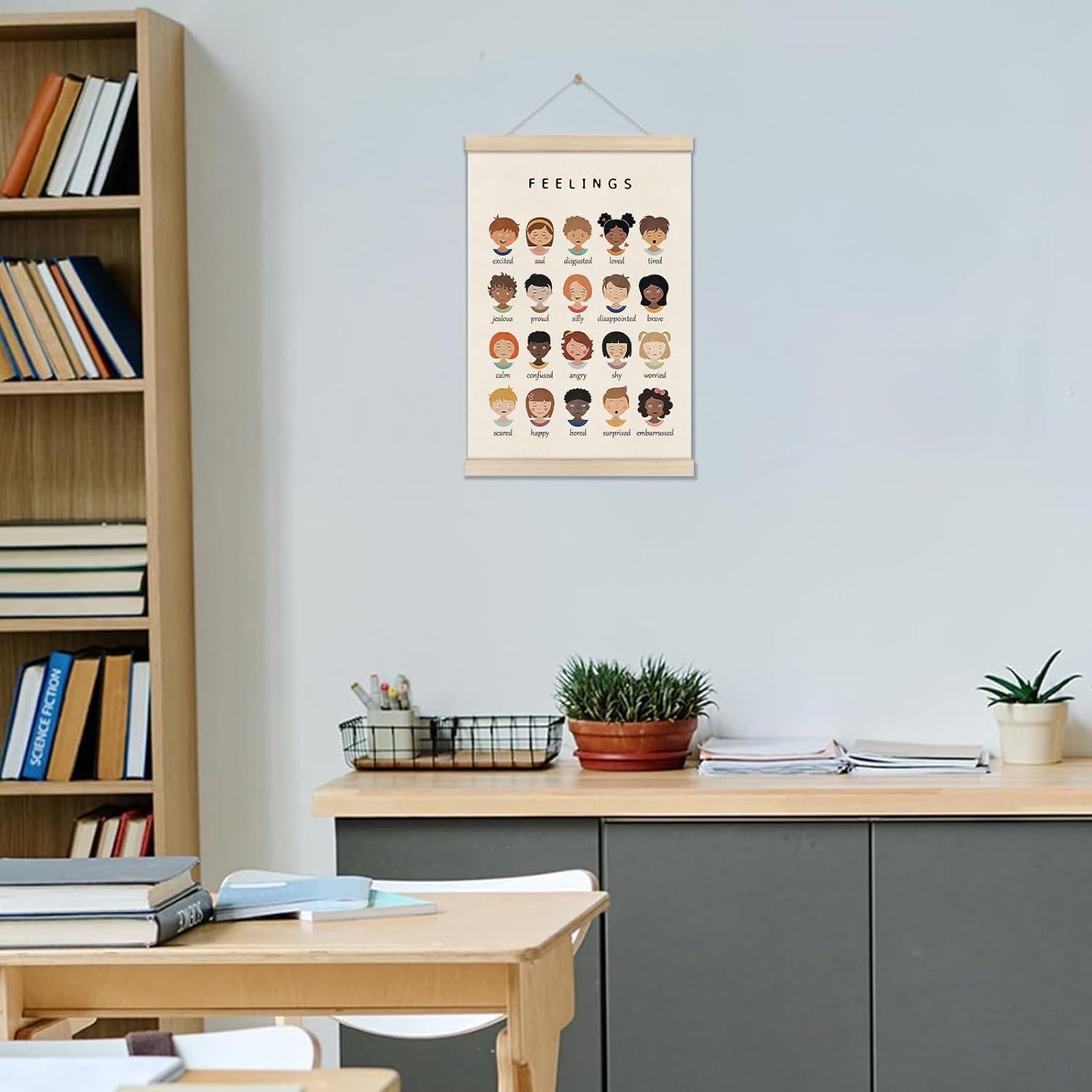 Cartel de Emociones DOI-LANEE 30x20 cm para Salud Mental