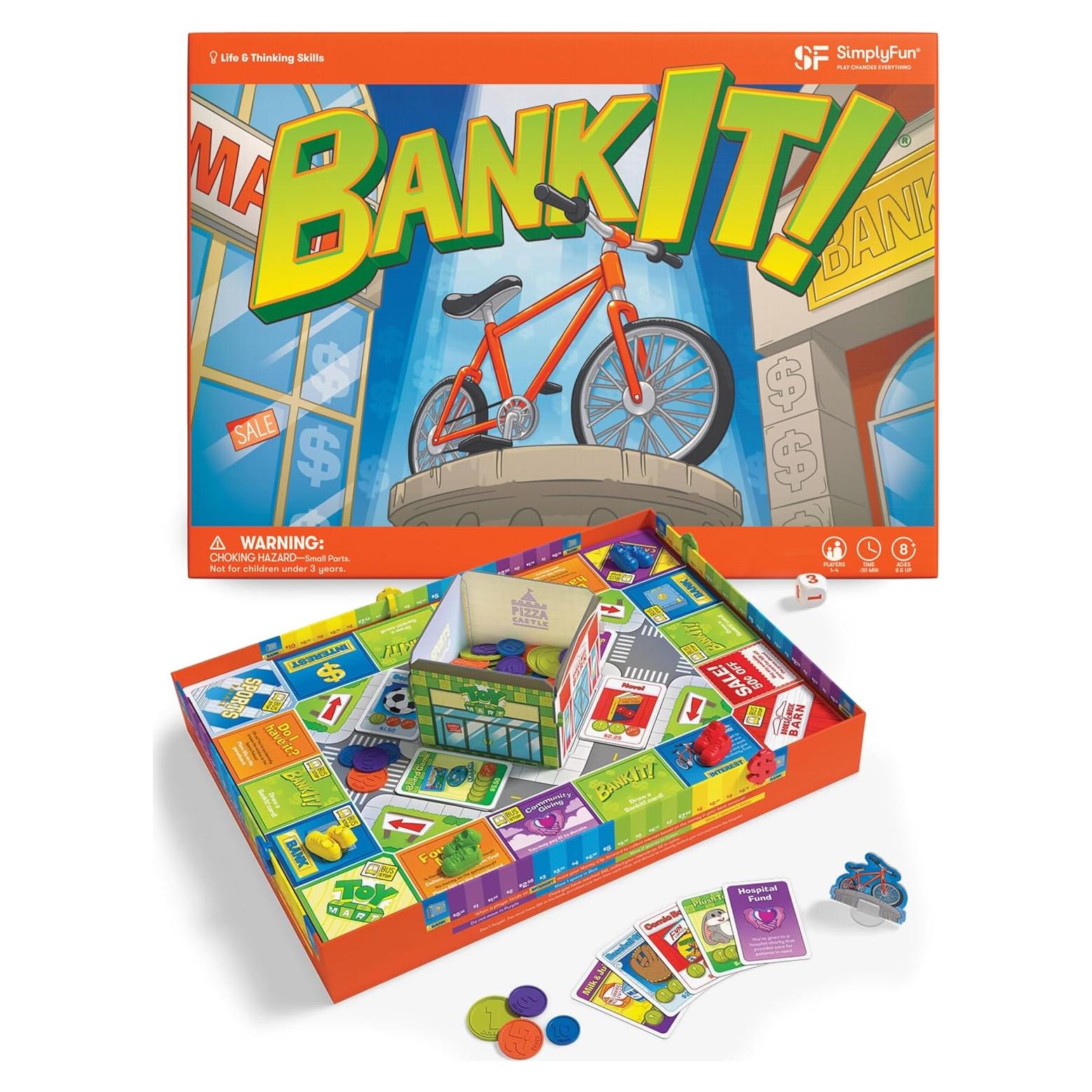 Juego de Mesa BankIt! SimplyFun - Aprender Finanzas para Niños 8+