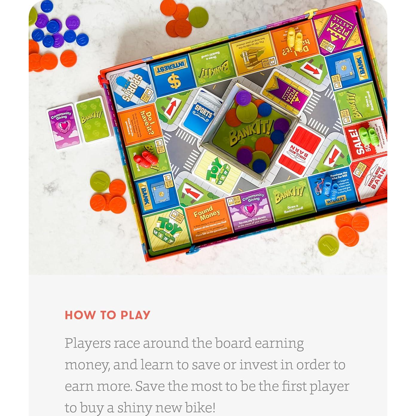 Juego de Mesa BankIt! SimplyFun - Aprender Finanzas para Niños 8+