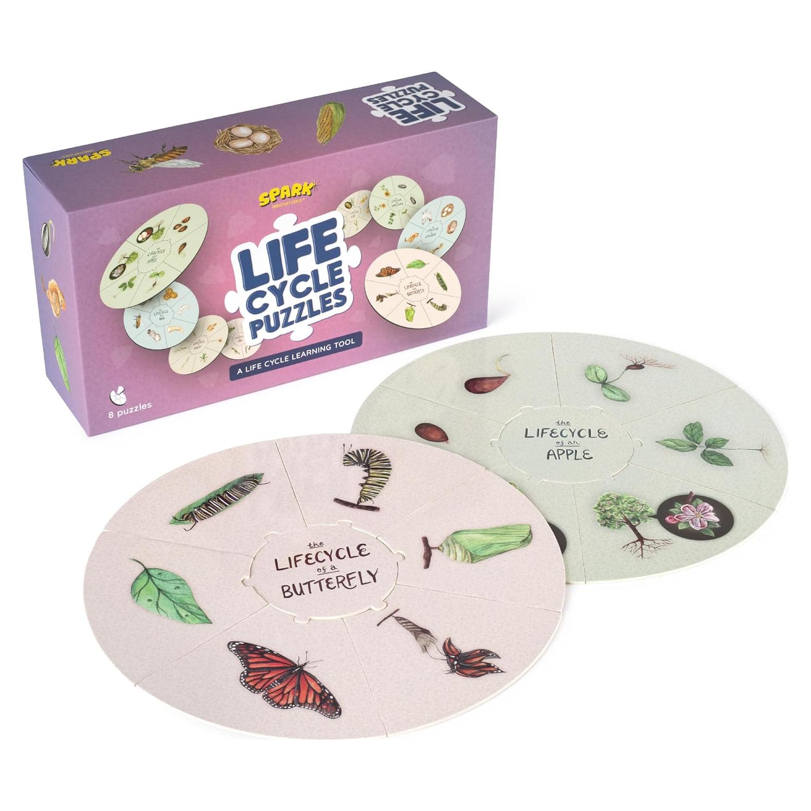 Conjunto de Rompecabezas del Ciclo de Vida Spark Innovations - 8 Piezas