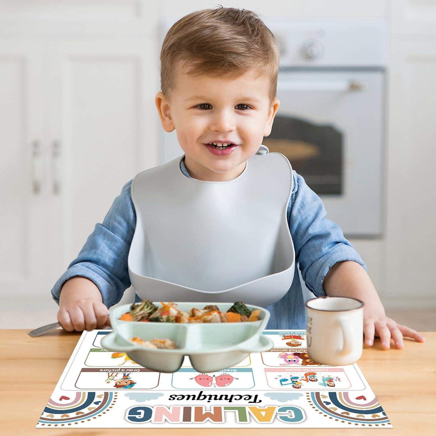 Set de 8 Manteles Educativos Boho OBUSATT 43x32 cm Salud Mental