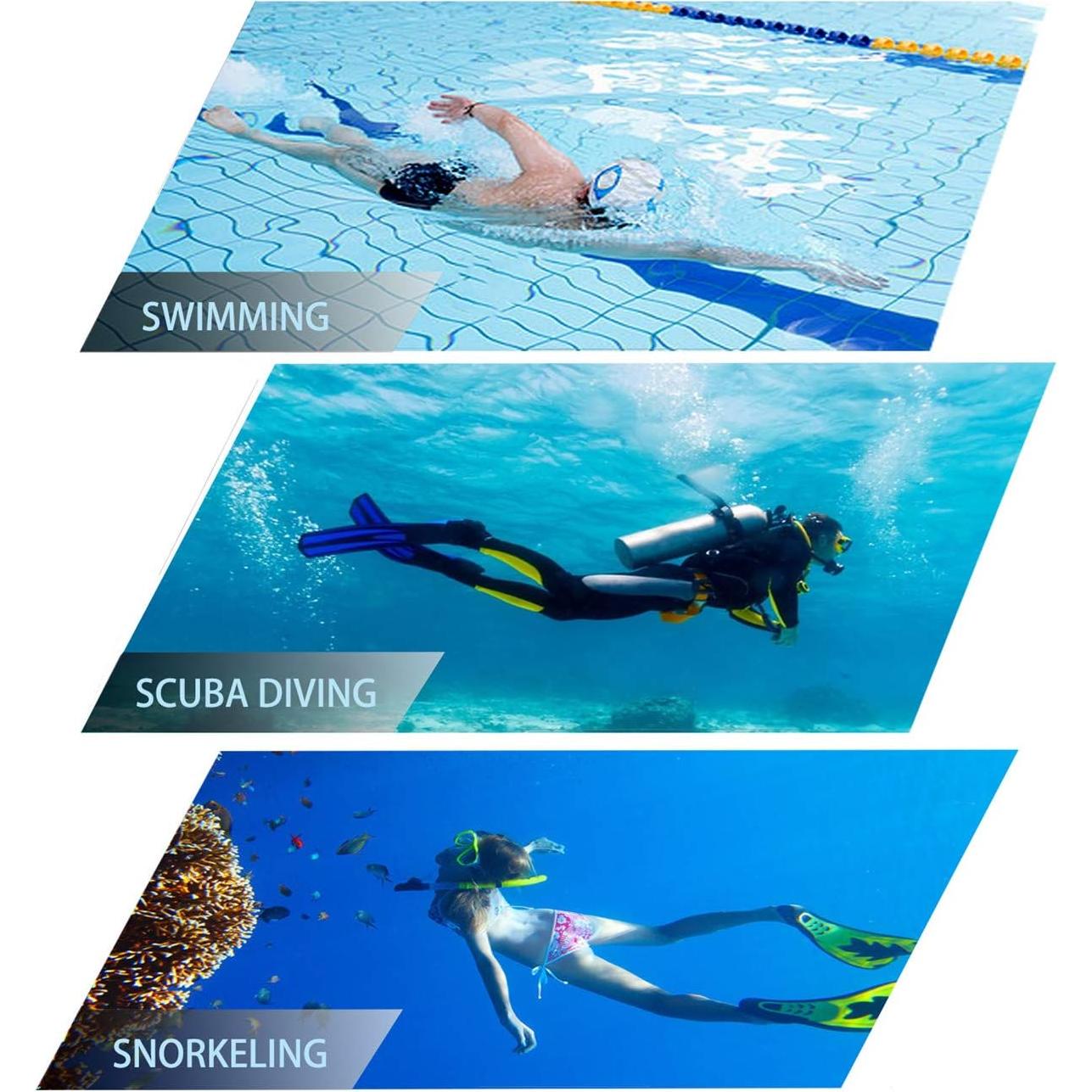 Máscara de Snorkel DIPUKI TC6115 para Adultos y Jóvenes