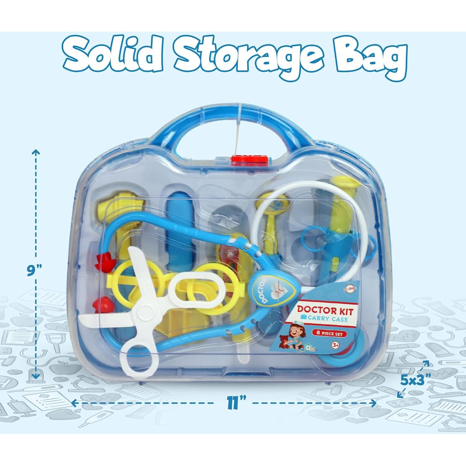 Kit de Doctor para Niños Playkidiz - 8 Piezas Educativas