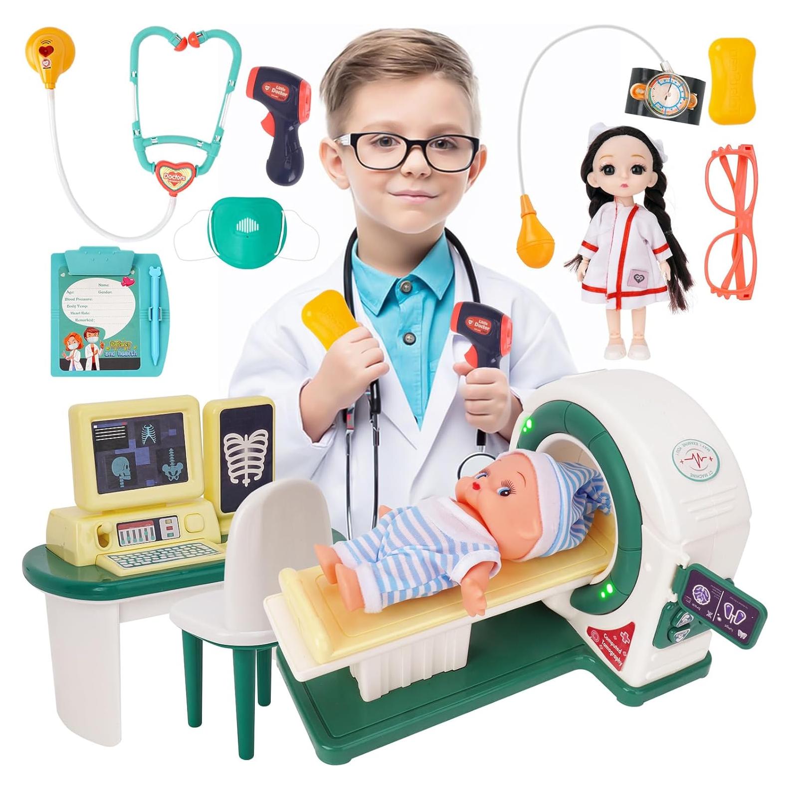 Kit de Doctor HOPANDOS con Estetoscopio y Rayos X - 1.21 kg