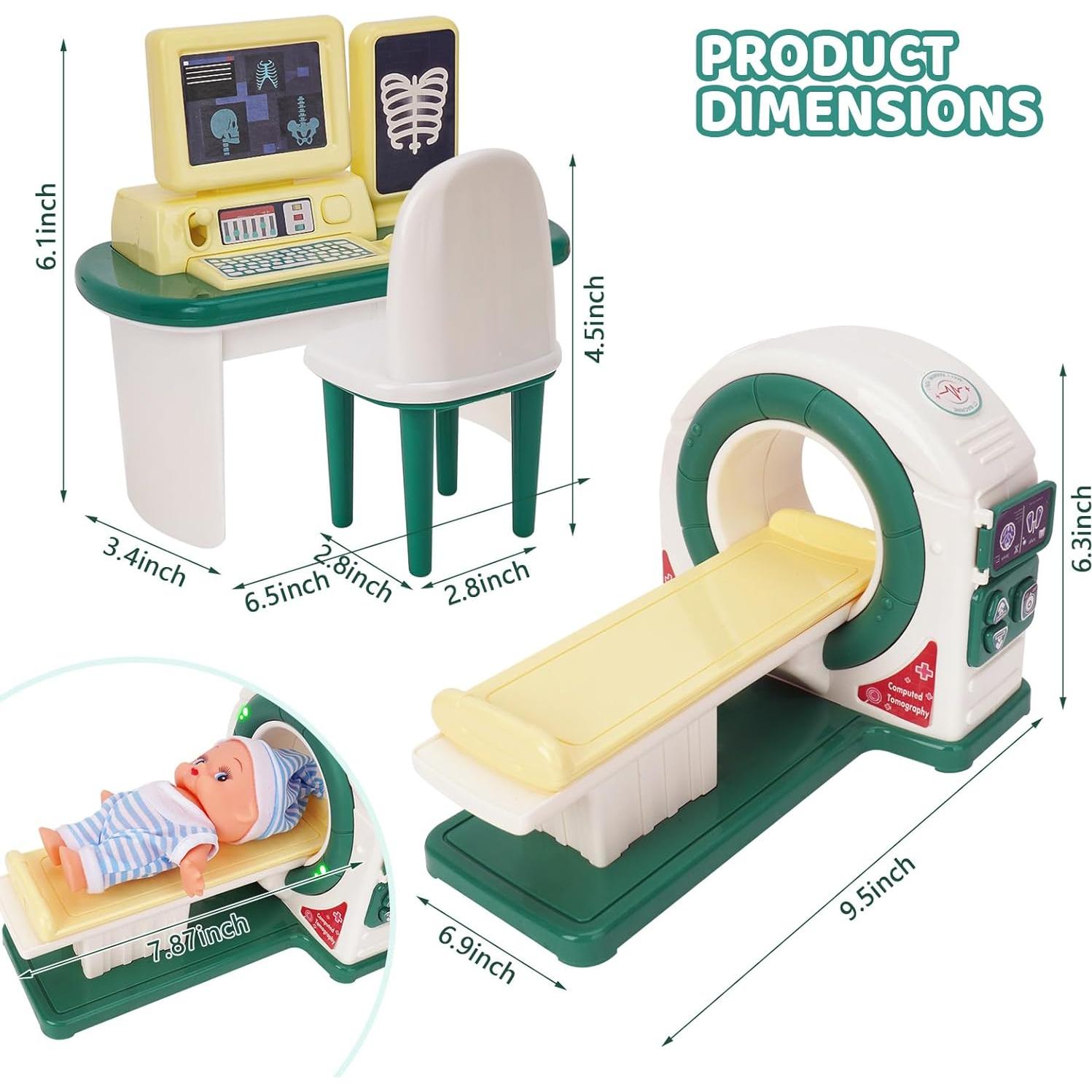 Kit de Doctor HOPANDOS con Estetoscopio y Rayos X - 1.21 kg