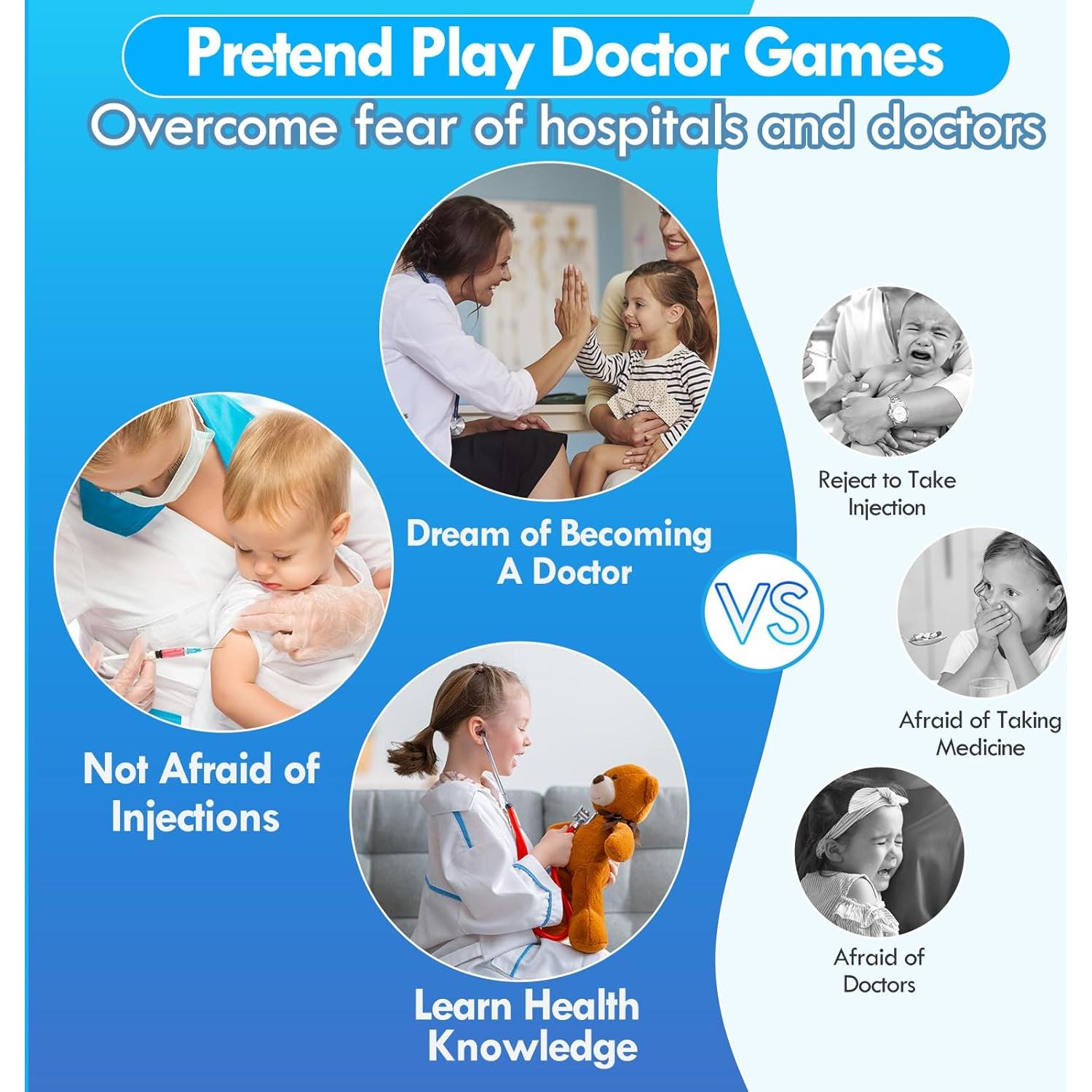 Kit de Doctor Lehoo Castle para Niños 3 a 5 Años - Juego Médico