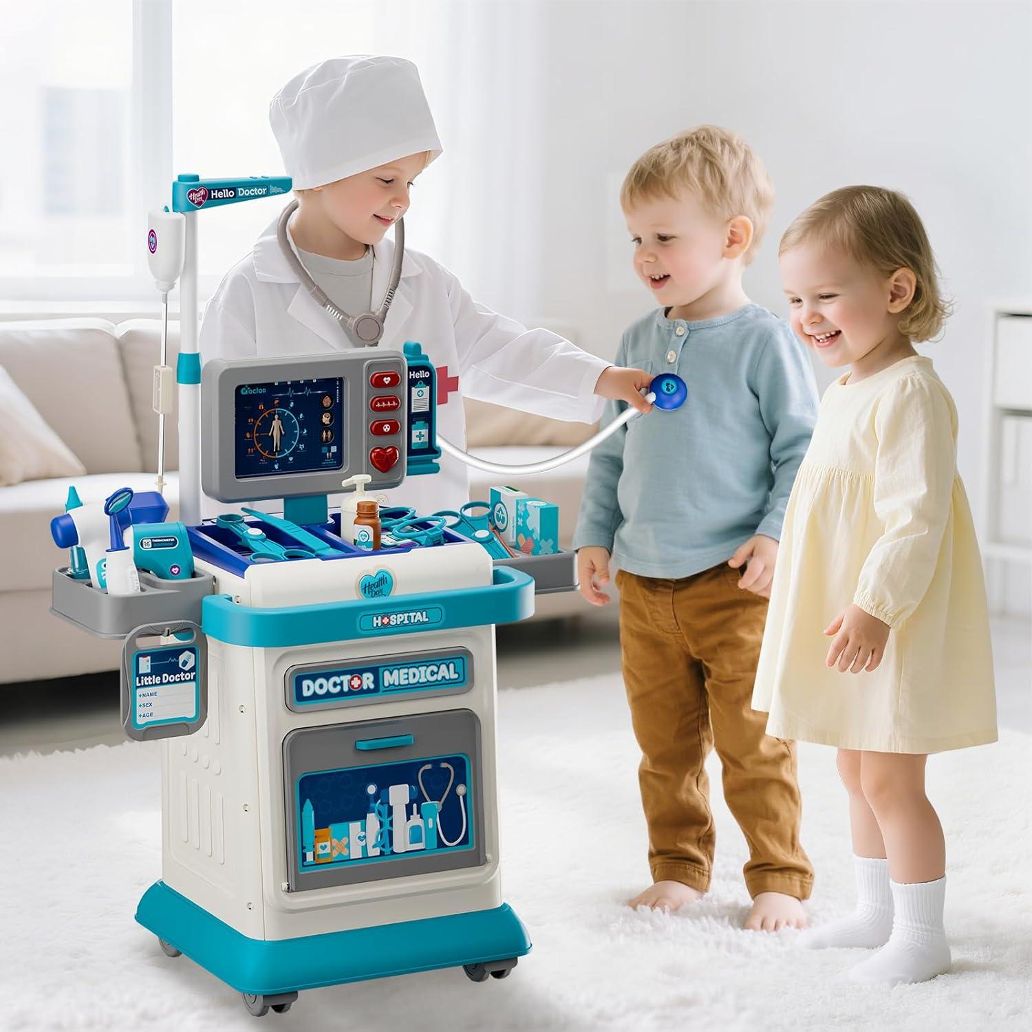 Kit de Doctor AuroTops 26 Piezas Juguete Educativo 3-8 Años