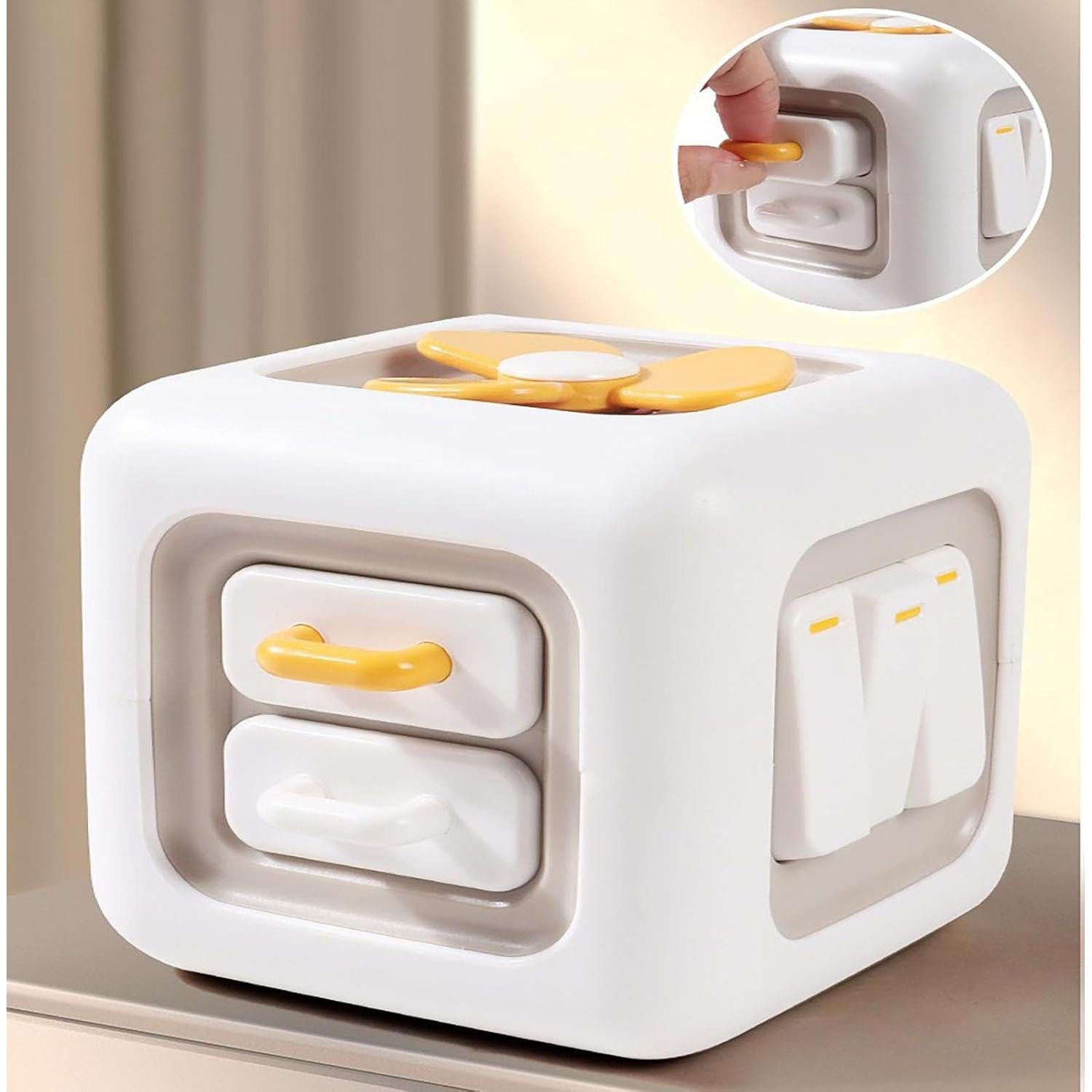 Cubo de Actividad Montessori ZhildChen 6 en 1 Juguete Sensorial