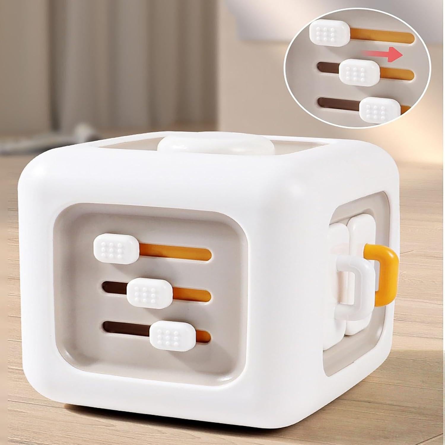 Cubo de Actividad Montessori ZhildChen 6 en 1 Juguete Sensorial