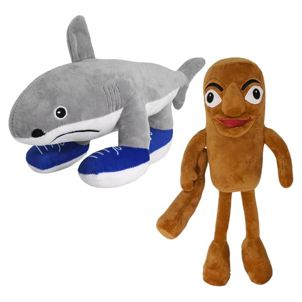 Juguetes de Peluche Tung Tung Tung Sahur 2 Pack 19" para Niños