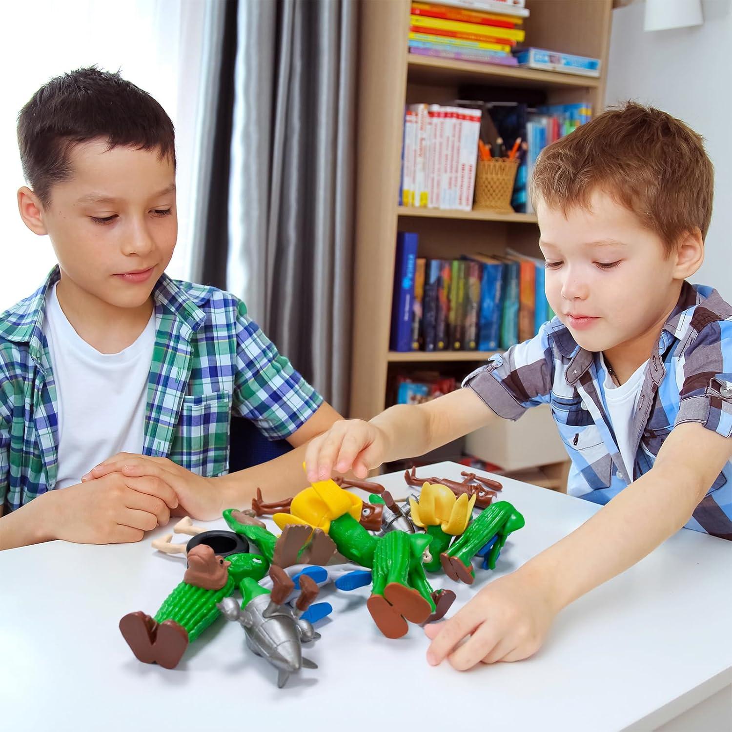 Figuras de Acción Brainrot Italiano 8PCS Coleccionables