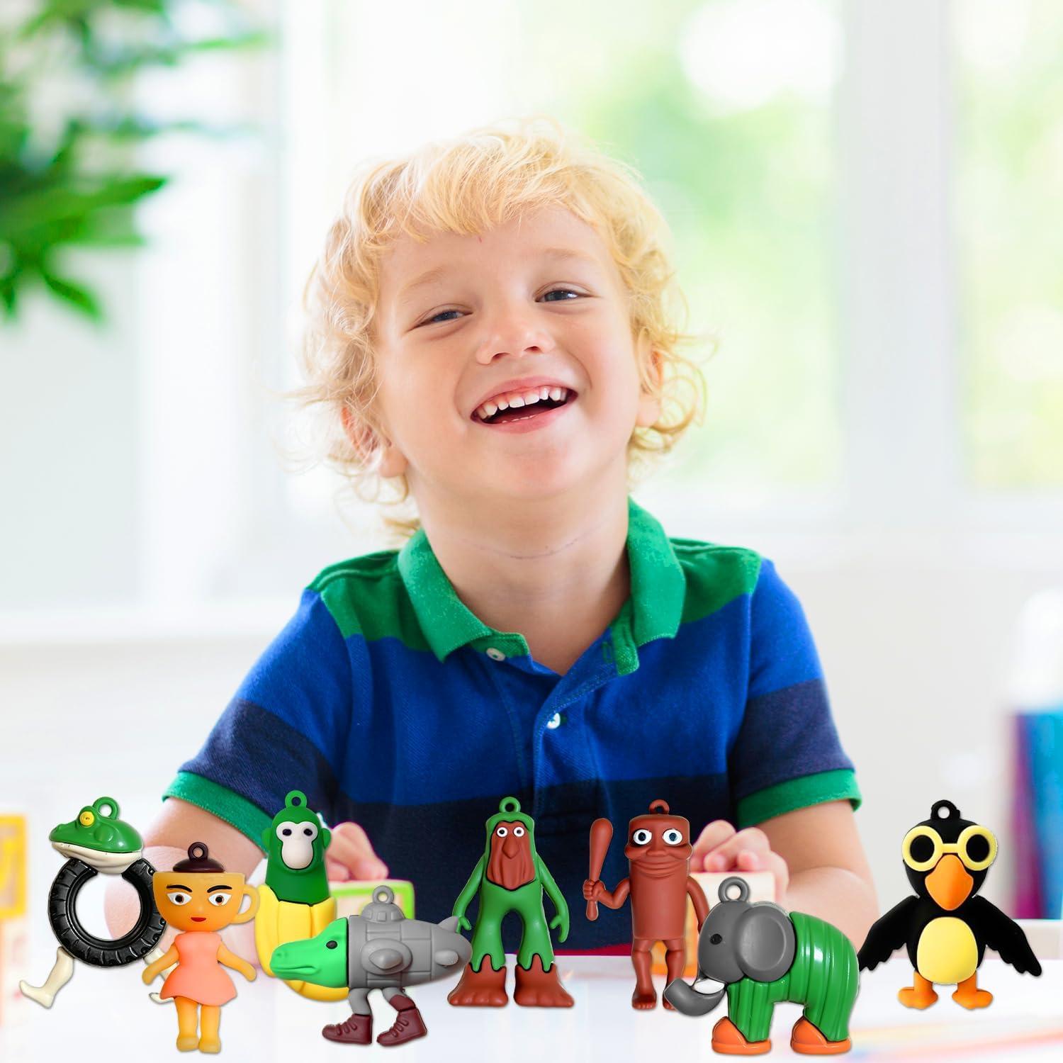 Italian Brainrot Toys 24 Packs Action Figures Includes Tralalero Tralala, Tung Tung Sahur & More – Mini Collectible Brainrot Toys for Desk Decor, Birthday Gifts & Meme Lovers