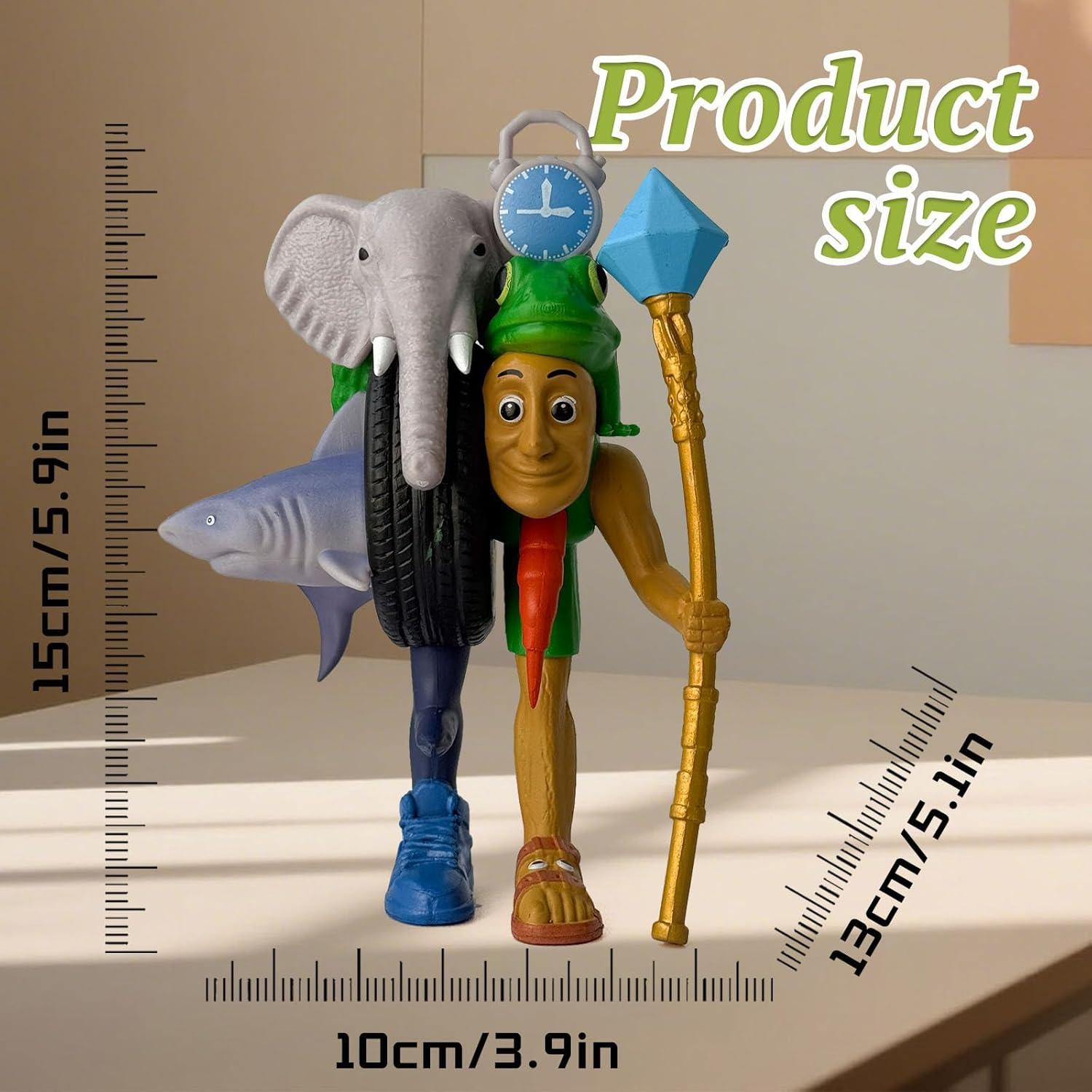 Set de 8 Figuras de Acción Brainrot Italianas - Lomencry