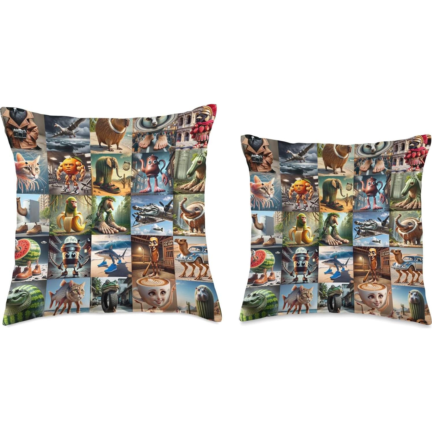 Cojín de lanzamiento para niños 18x18 cm - Merch Template