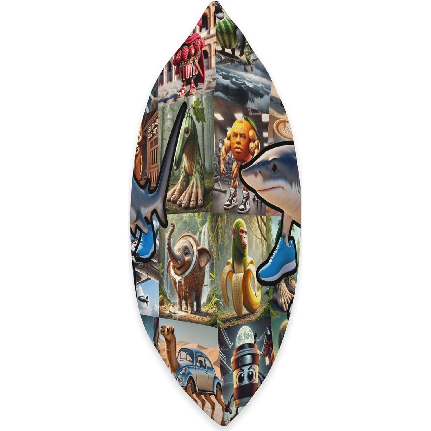 Cojín de lanzamiento para niños 18x18 cm 100% poliéster