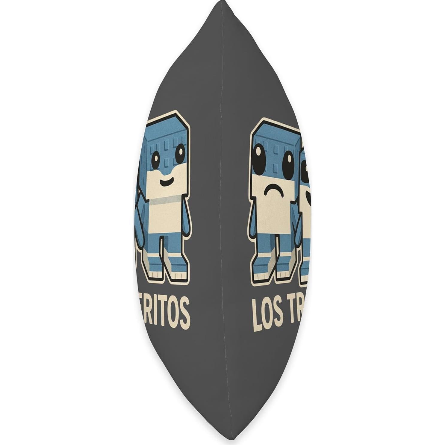 Cojín Tralaleritos 40x40 cm - 100% poliéster, doble cara