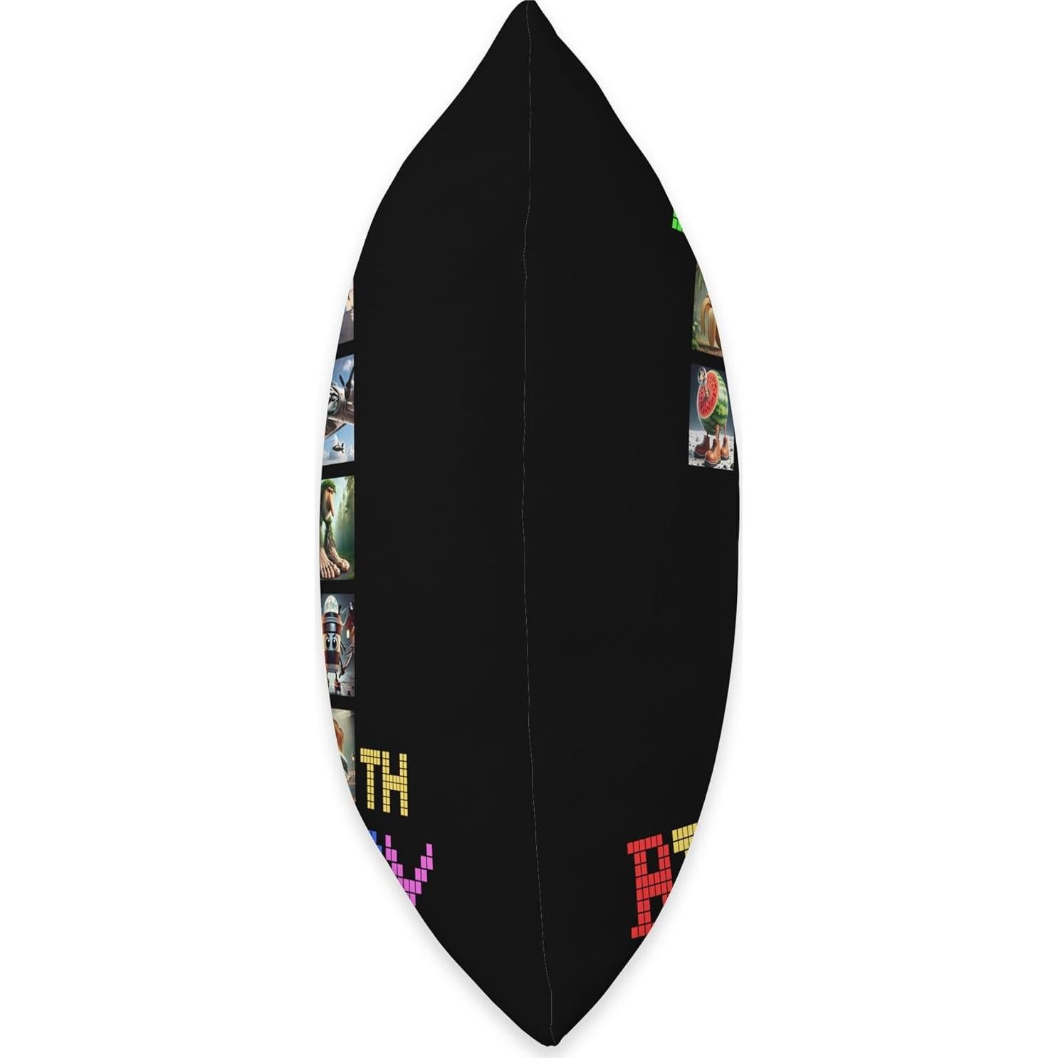 Cojín Divertido para Cumpleaños 7 Años Meme Italiano 18x18