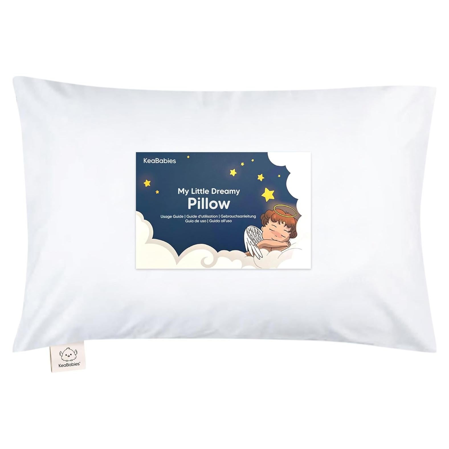 Almohada para Niños Pequeños KeaBabies 33x46 cm Algodón Orgánico