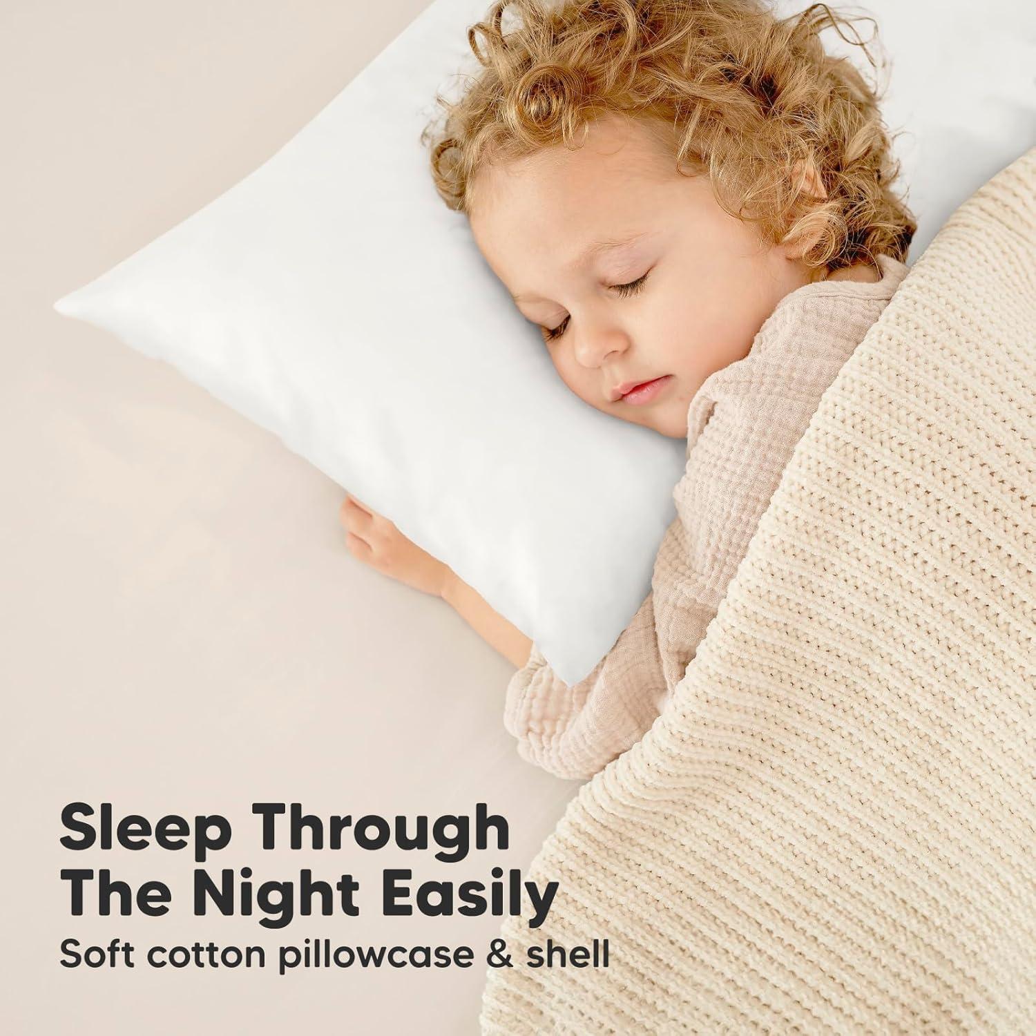 Almohada para Niños Pequeños KeaBabies 33x46 cm Algodón Orgánico