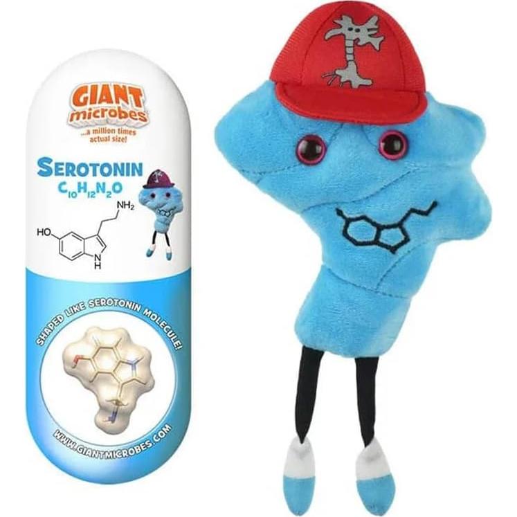 Peluches educativos GIANTmicrobes Serotonina 17.78 cm