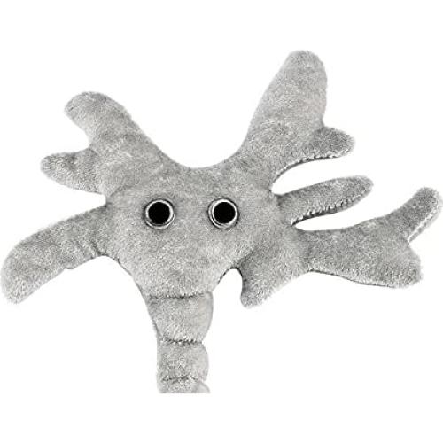 Peluche Neurona GIANTmicrobes 25.4 cm Educativo Salud Mental