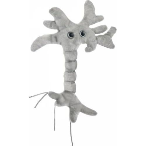 Peluche Neurona GIANTmicrobes 25.4 cm Educativo Salud Mental