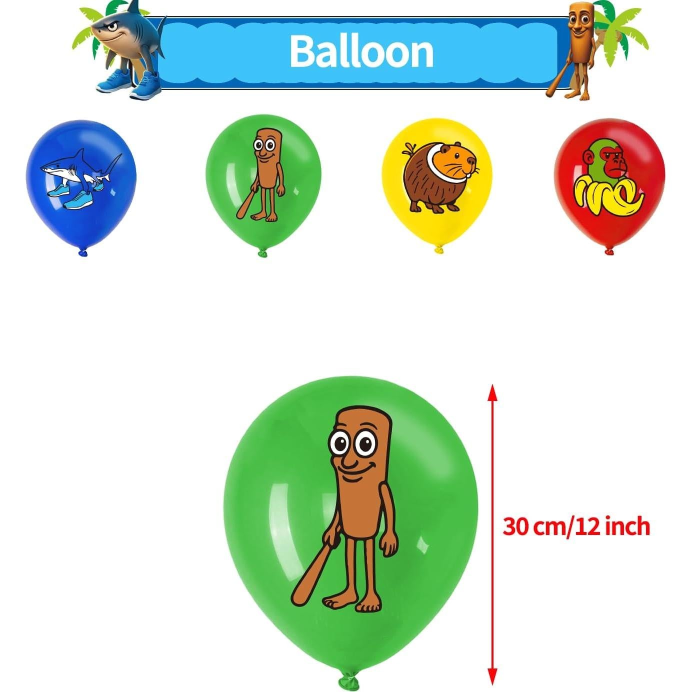 Conjunto de Decoraciones para Cumpleaños IVYQXG Tema Animales