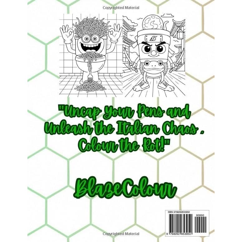 Italian Brainrot: coloring book Vol.2 (Italian Brainrot coloring book : the ultimate collectable series to color your way to Brainrot glory!)