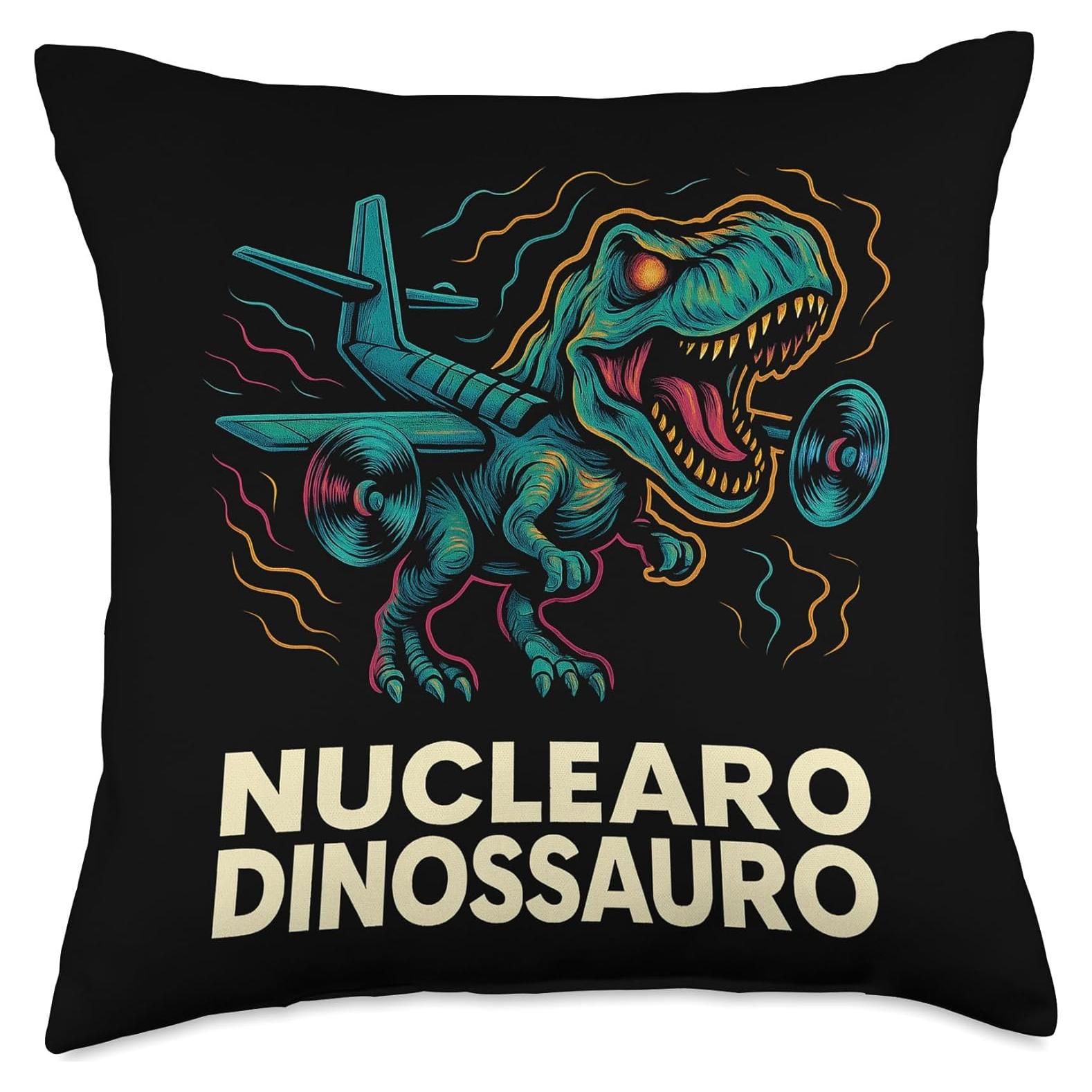 Cojín T-Rex Cerebro Podrido Cursed Italian 45x45 cm