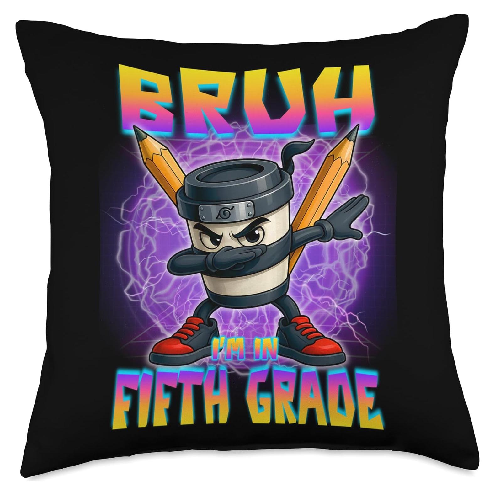 Cojín 18x18 IgnisPath Quinto Grado Memes Absurdos