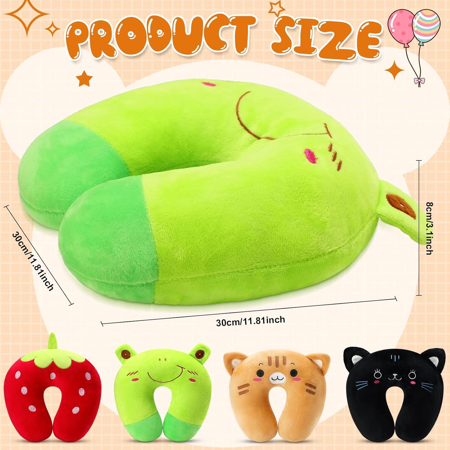 Almohadas de Viaje para Niños Maitys - 4 Piezas Animal U
