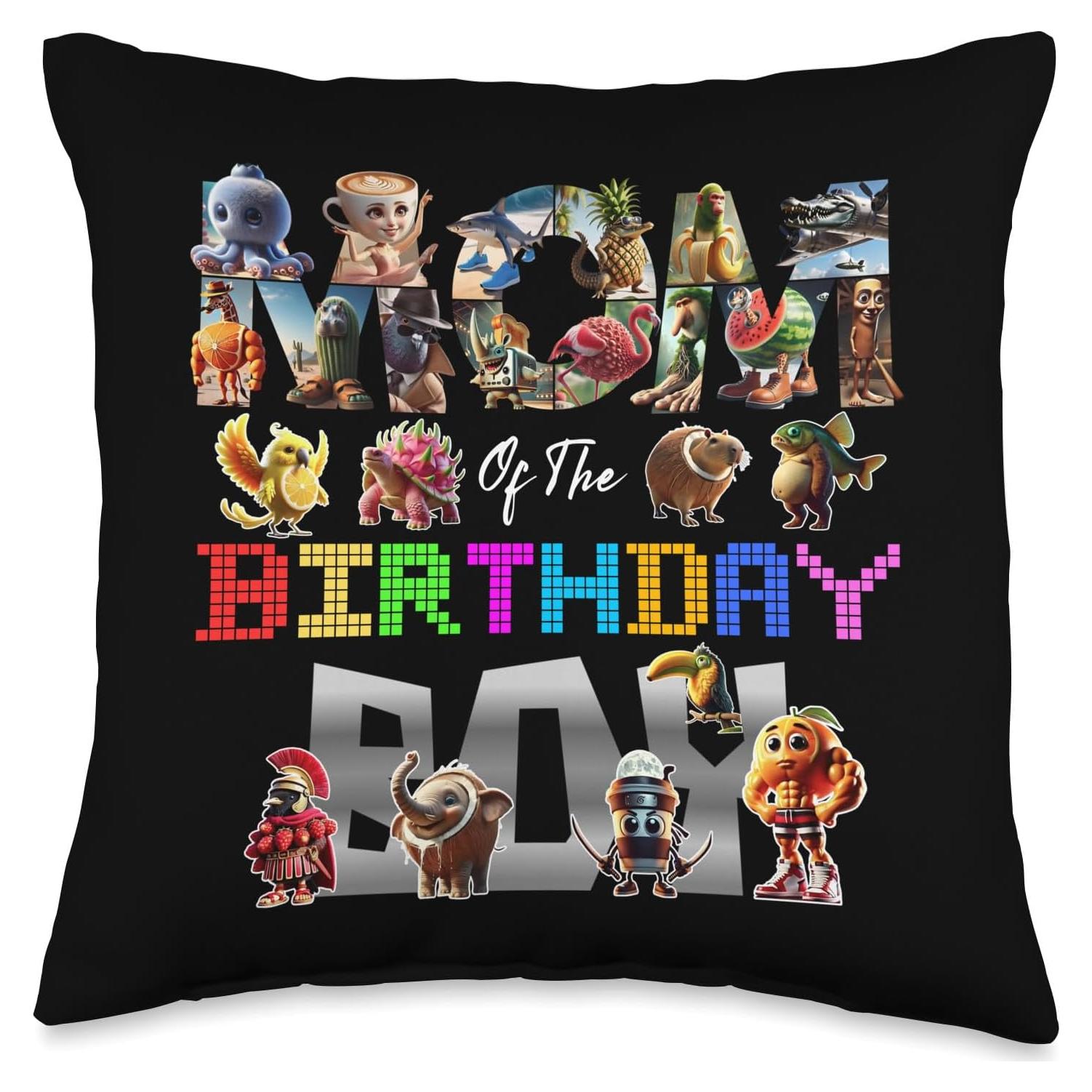 Cojín Mama del Niño de Cumpleaños Meme Italiano 40x40 cm