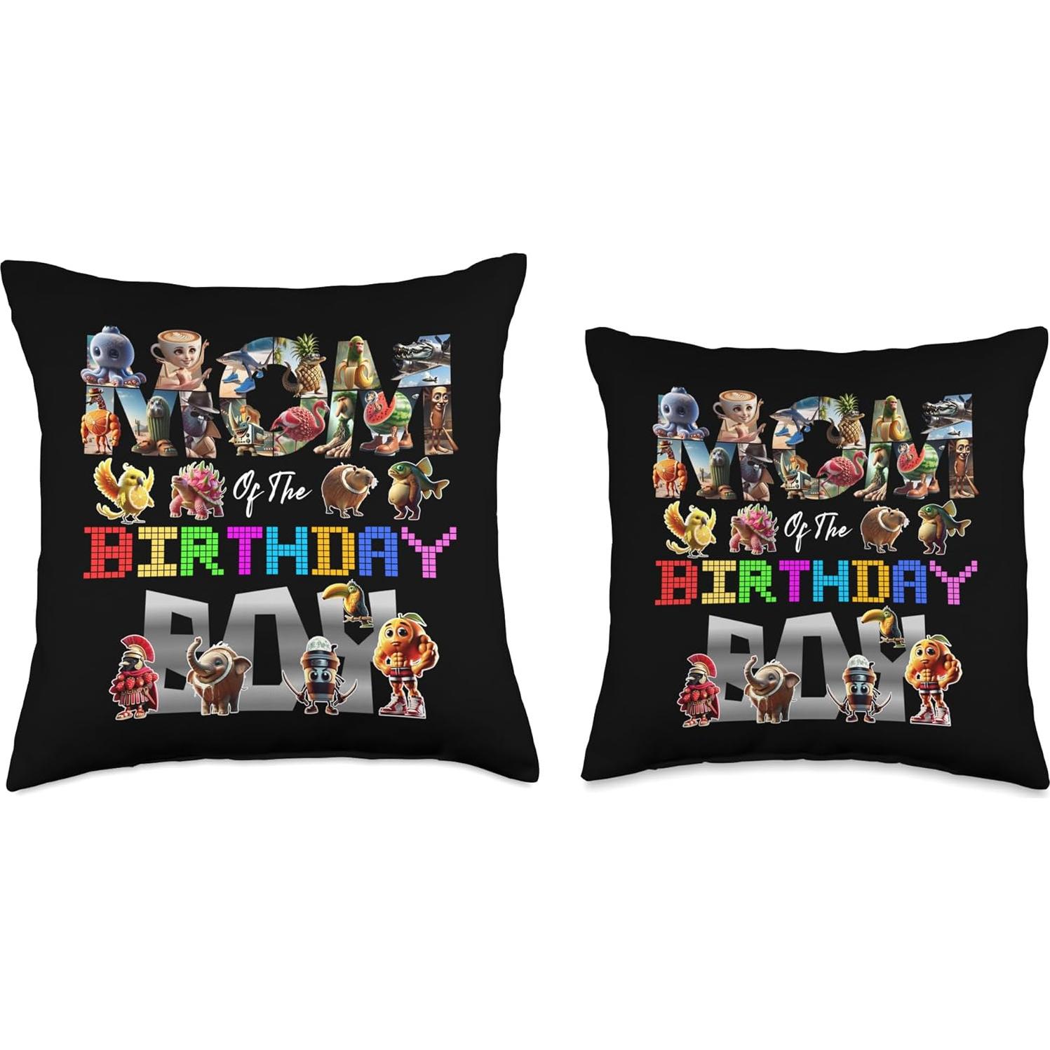 Cojín Mama del Niño de Cumpleaños Meme Italiano 40x40 cm